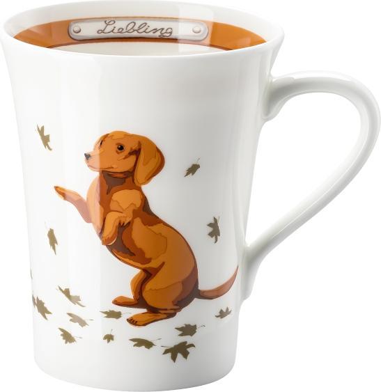 Produktbild Hutschenreuther My Mug Collection - Dackel - Becher mit Henkel (400 ml, 1 x)