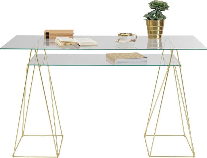 Produktbild Kare Design Tisch Polar Messing Matt 8mm ESG