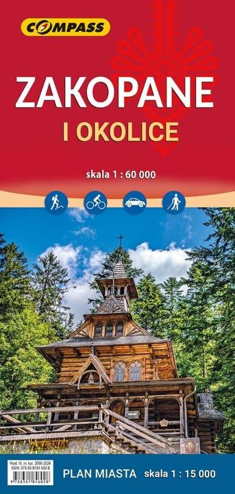 Produktbild Compass Karte - Zakopane und Umgebung 1:60.000