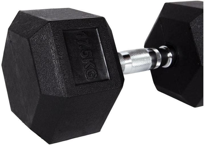Image du produit Fitcom Hex Dumbbell 17.5 kg (1 x 17.5 kg)