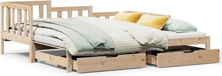 Produktbild vidaXL ausziehbares Tagesbett