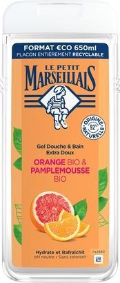Produktbild Le Petit Marseillais And Bath Bio Grapefruit And Bio Orange 650Ml (650 ml)