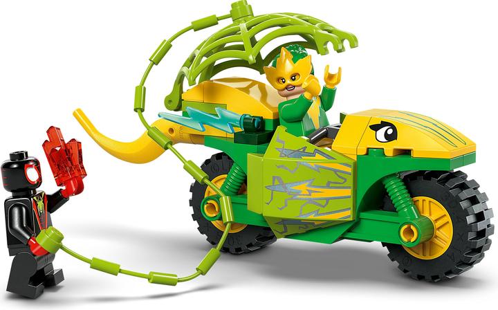 Produktbild LEGO Actionspass mit Spin und Electro in ihren Dino-Flitzern (11198, LEGO Marvel)