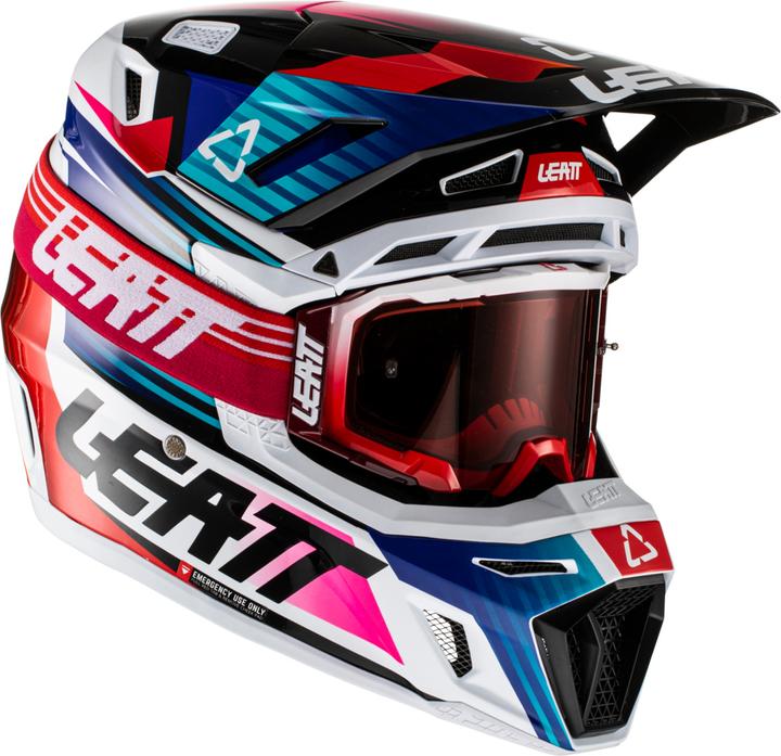 Image du produit Leatt 8.5 V22 Casque de motocross Aqua/Royal (59 - 60 cm, L)