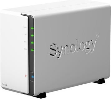 Produktbild Synology DS212j, NAS DiskStation 2x 2TB WD RED Festplatten (2 x 2 TB)