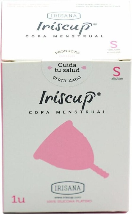 Actual product image Irisana Iriscup Menstrukatsse Small Pink (S)