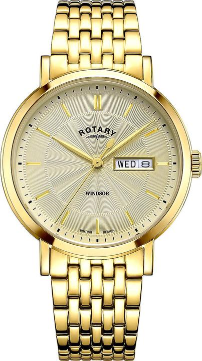 Produktbild Rotary GB05423/03 Windsor Herren 37mm 5ATM (Analoguhr, 37 mm)
