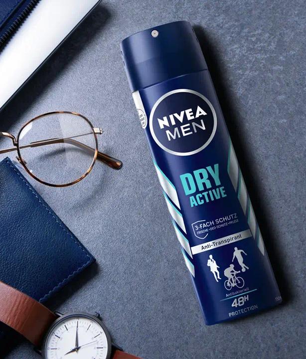 Actual product image NIVEA MEN Dry Active (Spray, 150 ml)