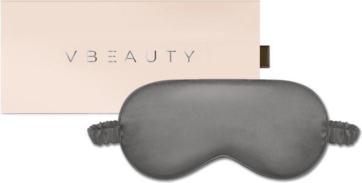 Immagine prodotto VBEAUTY Strumenti - Maschera per dormire in seta antracite (Maschera sonno)
