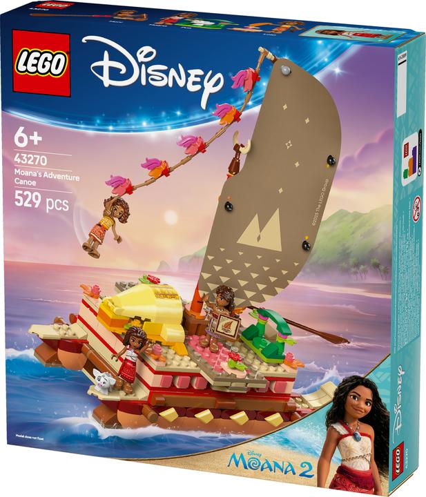 Produktbild LEGO Vaianas Abenteuerfloss (LEGO Disney)