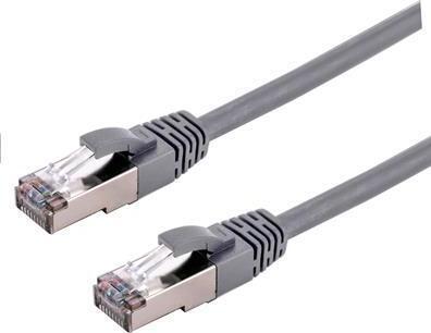 Produktbild C-Tech Patchkabel Cat6a S/FTP 3 m grau (S/FTP, CAT6a, 3 m)