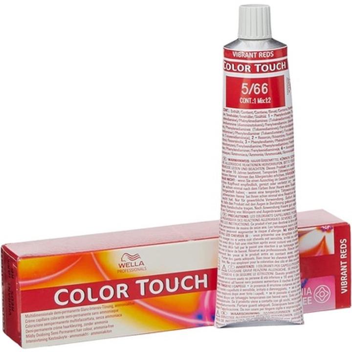 Actual product image Wella Color Touch Vibrant Reds (5/66 light brown violet-intensive)