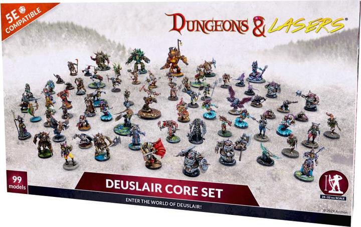Archon Studio Dungeons & Lasers - Figurines - Deuslair - Core Set (English)