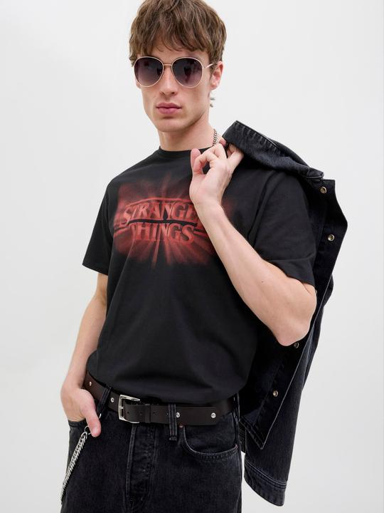 Image du produit Jack & Jones Gedruckt Rundhalsausschnitt T-shirt T-shirt (XL)