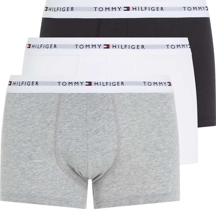 Produktbild Tommy Hilfiger Low Rise Trunk grau (S, 4er Pack)