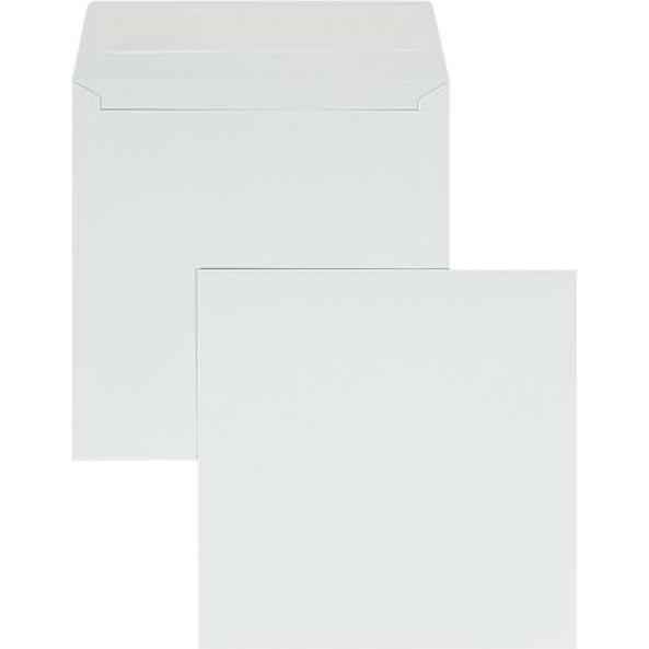 Blanke, Briefumschlag, Briefumschläge 240x240mm 100g/qm haftklebend VE=100 Stück weiss (100 x)