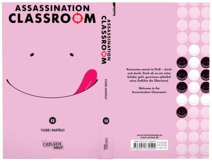Produktbild Assassination Classroom, Band 13 (Deutsch, Yusei Matsui, 2016)
