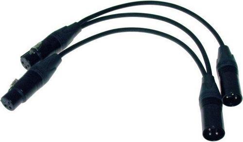 Adam Hall Cables REF 703 150 - Cable De Audio De XLR Macho A 2 RCA Macho 15 M
