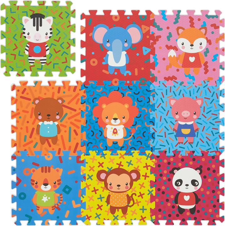 Relaxdays Puzzlematte (30 x 30 x 1 cm)