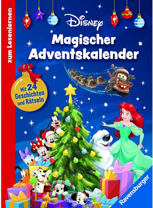 Actual product image Ravensburger Disney: Magical Advent Calendar for Learning to Read