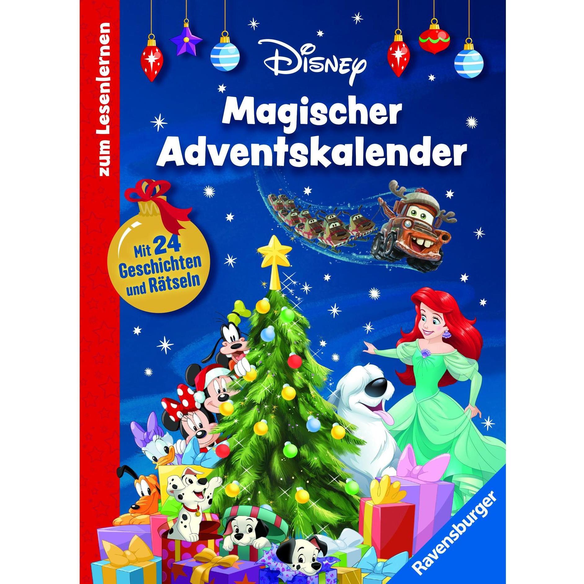 Ravensburger Disney: Magischer Adventskalender zum Lesenlernen