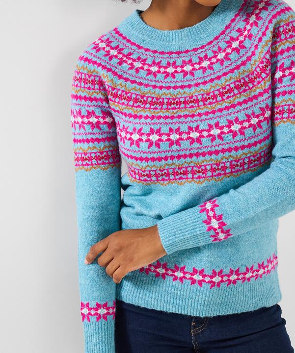 Produktbild Joe Browns Classic Crew Neck Fairisle Jumper (44)