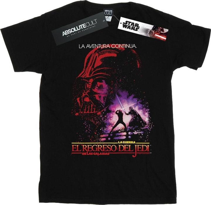 Produktbild Star Wars Return Of The Jedi Spanish Poster TShirt (M)