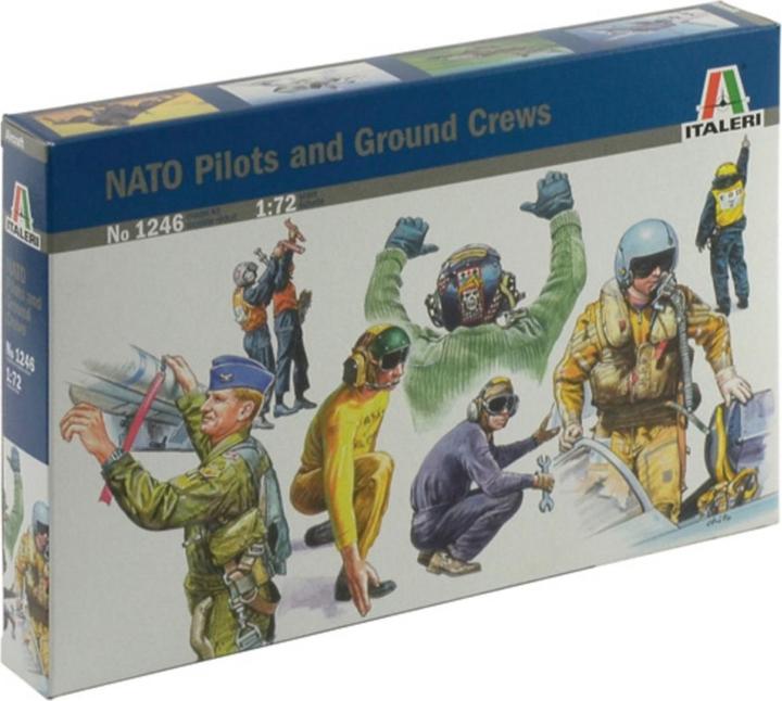 Produktbild 1:72 NATO Piloten und Bodenpersonal