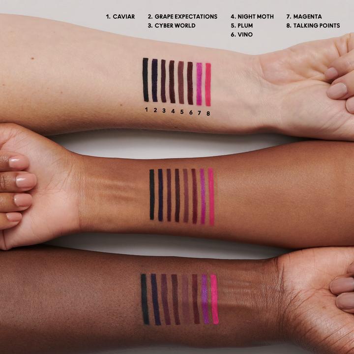 Actual product image MAC Cosmetics Lip Pencil Lasting Sensation Caviar (Caviar)