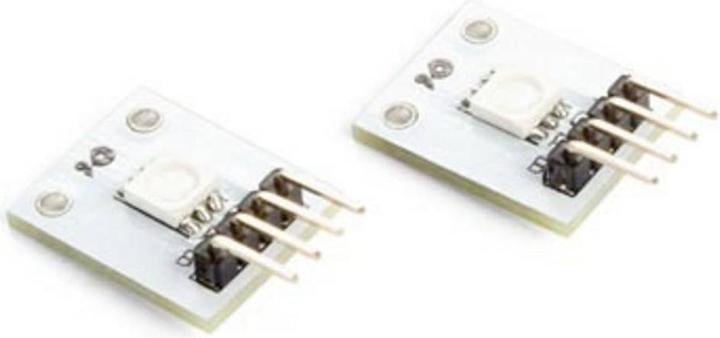 Actual product image Whadda 3 COLOUR RGB SMD LED MODULE (2 pcs)