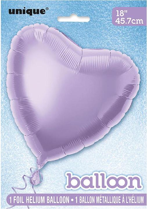 Actual product image Unique Heart Balloon Purple (1 x)