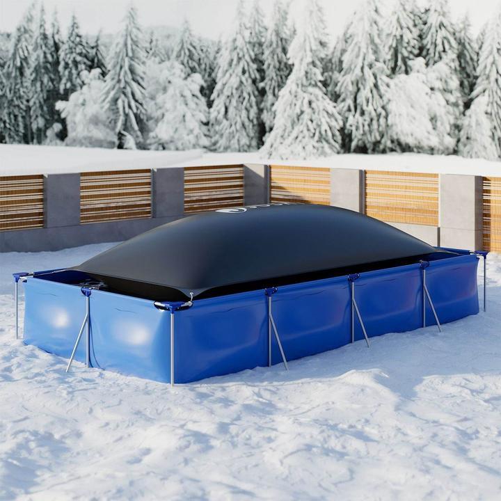 Produktbild Juskys Aufblasbare Poolabdeckung Eckig