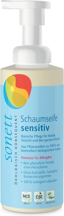 Sonett Schaumseife Sensitiv (Flüssigseife, 200 ml)