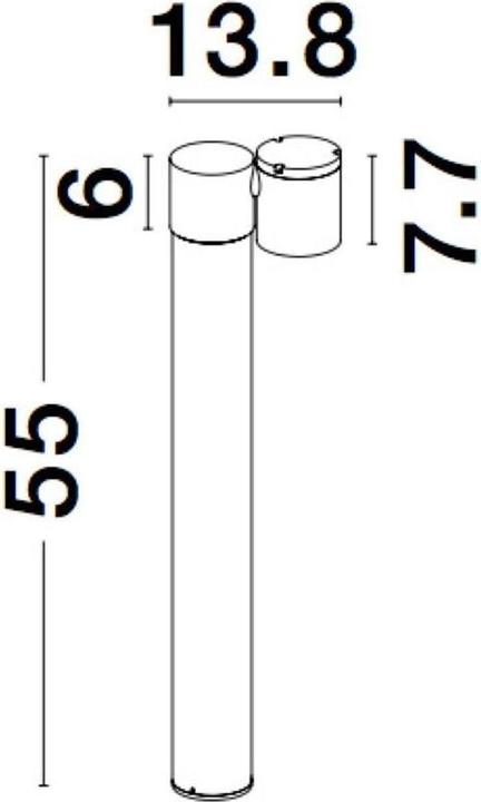 Actual product image Nova Luce Focus (GU10, IP54)