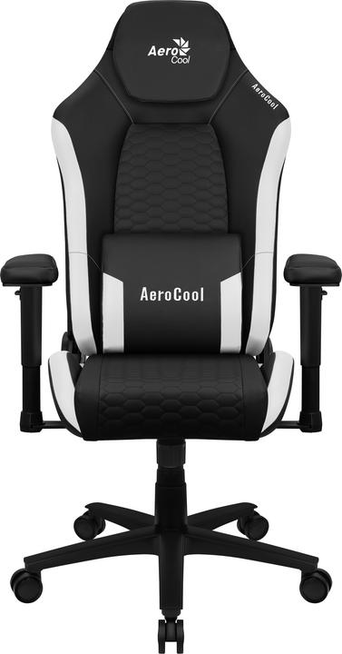 Produktbild AeroCool CROWNBW Videospiel-Stuhl Universal-Gamingstuhl Gepolsterter Sitz