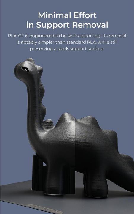 Actual product image Creality Filament (Carbon, PLA, 1.75 mm, 1000 g, Black)