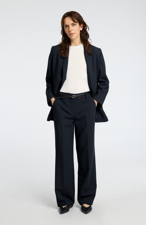 Produktbild Selected Femme Nadelstreifen Hose mit weitem Bein (44)