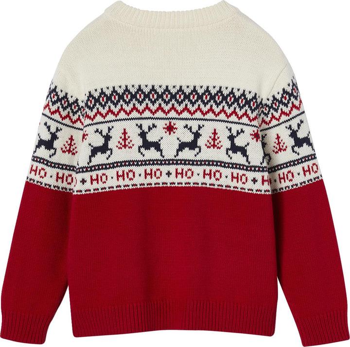 Produktbild Vertbaudet Kinder Weihnachtspullover mit Jacquardmuster Capsule FAMILY (152)