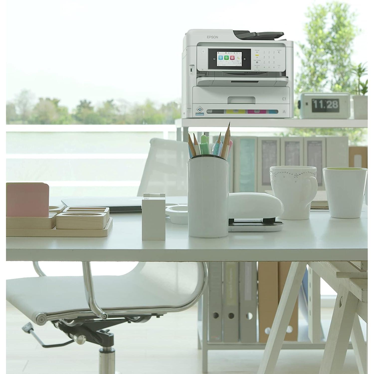 Thumbnail - Epson WorkForce WF-C5890DWF (Tintenpatrone, Farbe), Drucker, Schwarz, Weiss, Grau