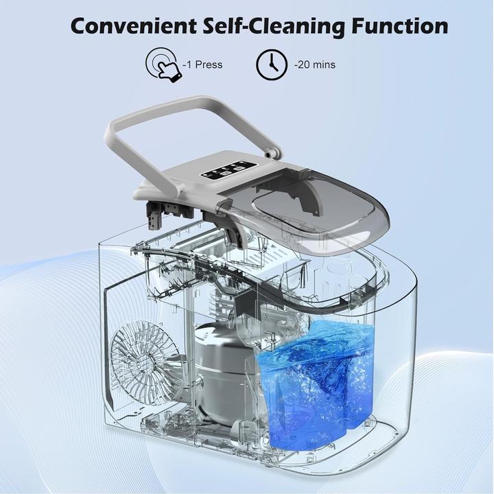 Image du produit Fooing Mini Eiswürfelmaschine HZB-12/H