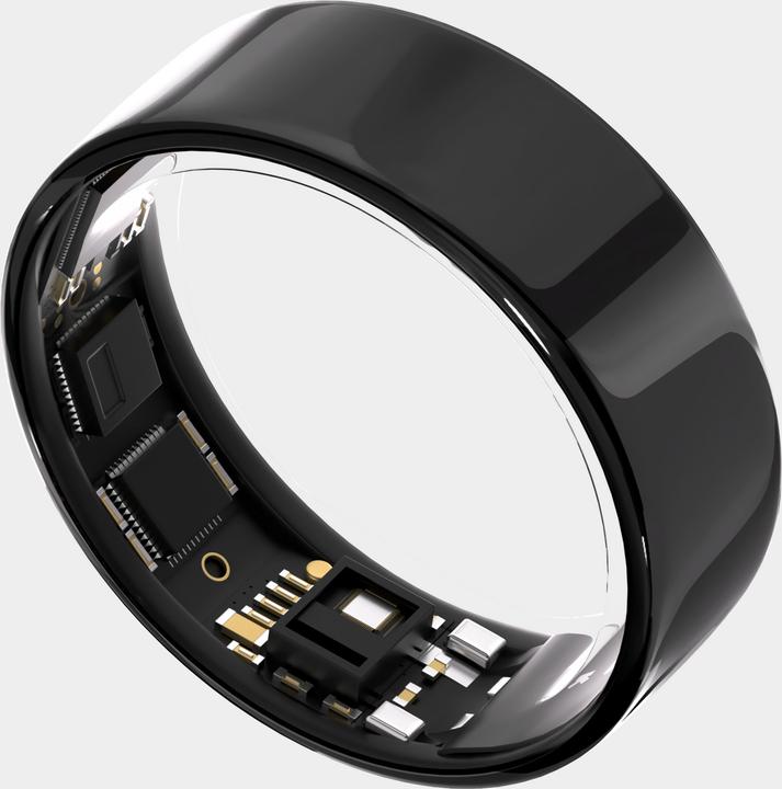 Actual product image Ultrahuman Ring Air- Size-09- Aster Air Black (9, Aster Black)