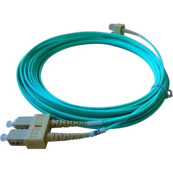 BlueOptics Duplex LWL Patchkabel SC-SC Multimode OM3 2 Meter (U/FTP, CAT6, 2 m), Netzwerkkabel
