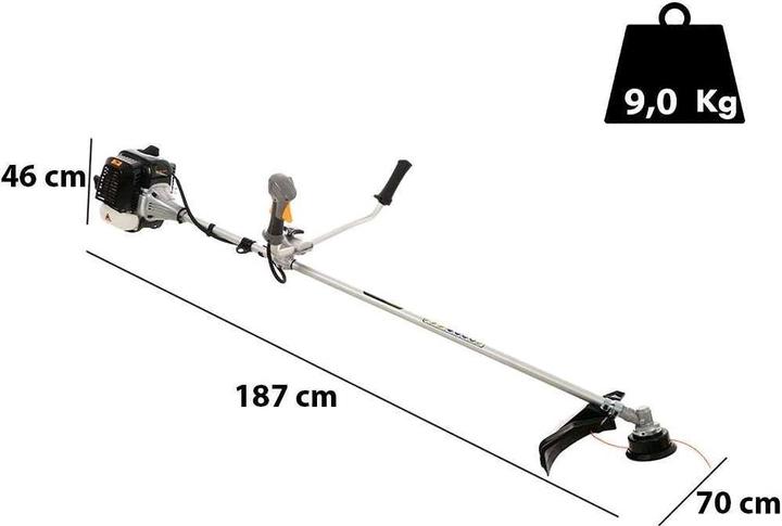 Actual product image Alpina Garden PETROL BRUSHCUTTER ABR 42 D 1.25KW (Metal cutting blade)