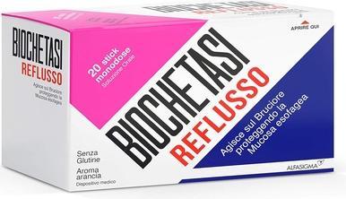 Image du produit Alfasigma Biochetasi Reflux Medical Device Arôme orange 20 sticks