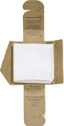 Actual product image LastObject LastTissue refill pack 6 handkerchiefs white