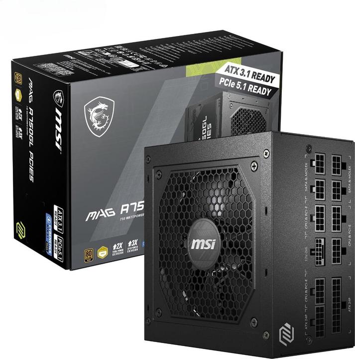 Produktbild MSI MAG A750GL PCIE5 (750 W)