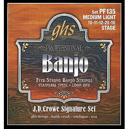 GHS PF135 JD Crowe Signature Set (Banjo), Saiten