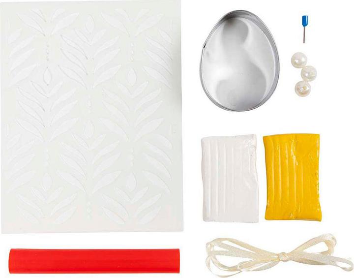 Produktbild Creativ Company Bastelset Ostern Modellieren 1 Stück, Hellgelb