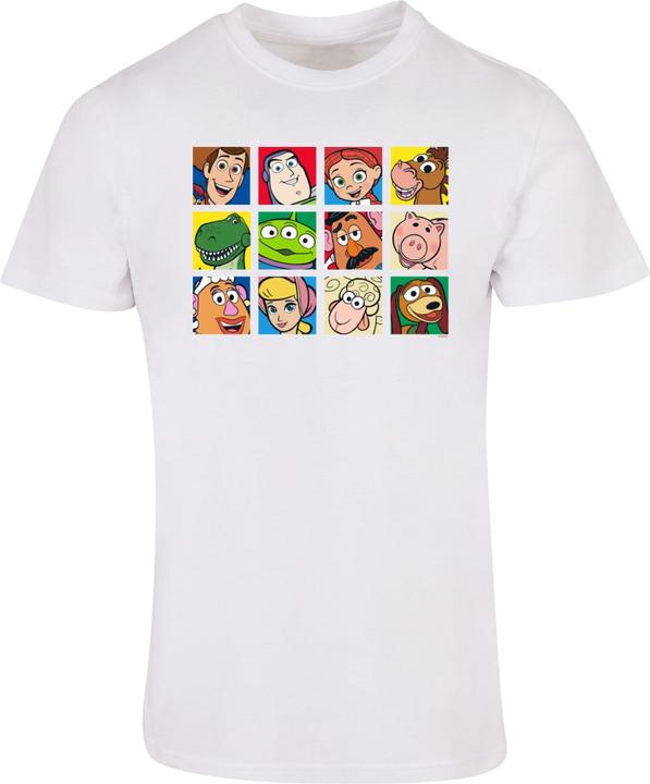 Immagine prodotto Absolute Cult Toy Story - Maglietta Basic a quadri dei personaggi - 115005 (L)