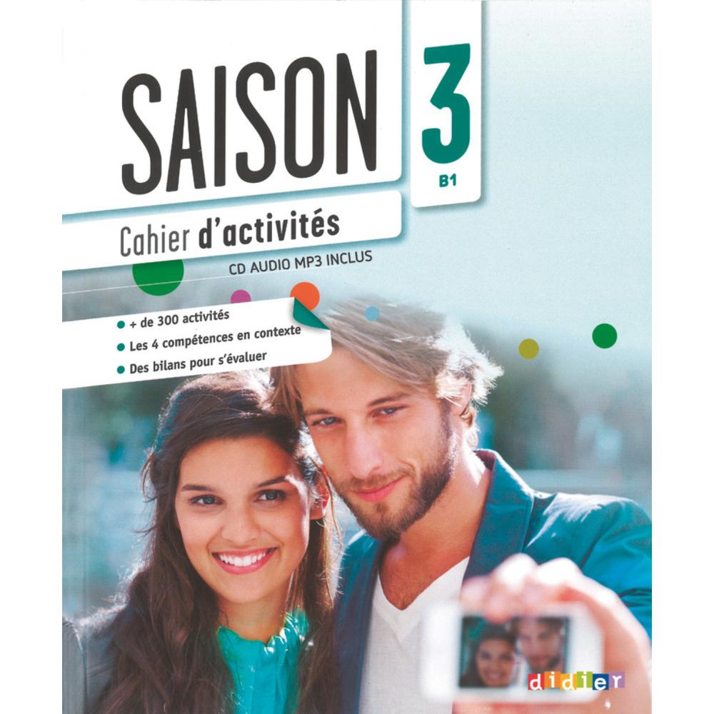 Saison 3 Übungen + CD, Schulbücher von Praca Zbiorowa